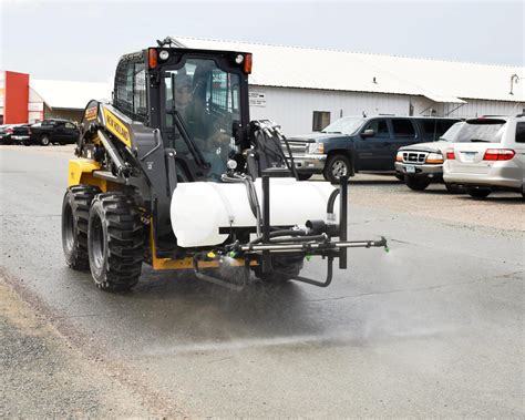 skid steer sprayer attachment|hydraulic attachments for skid steer.